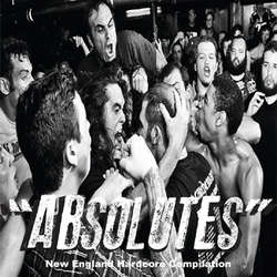 (image for) Absolutes - A New England Hardcore Comp 7" (blue vinyl) - Click Image to Close