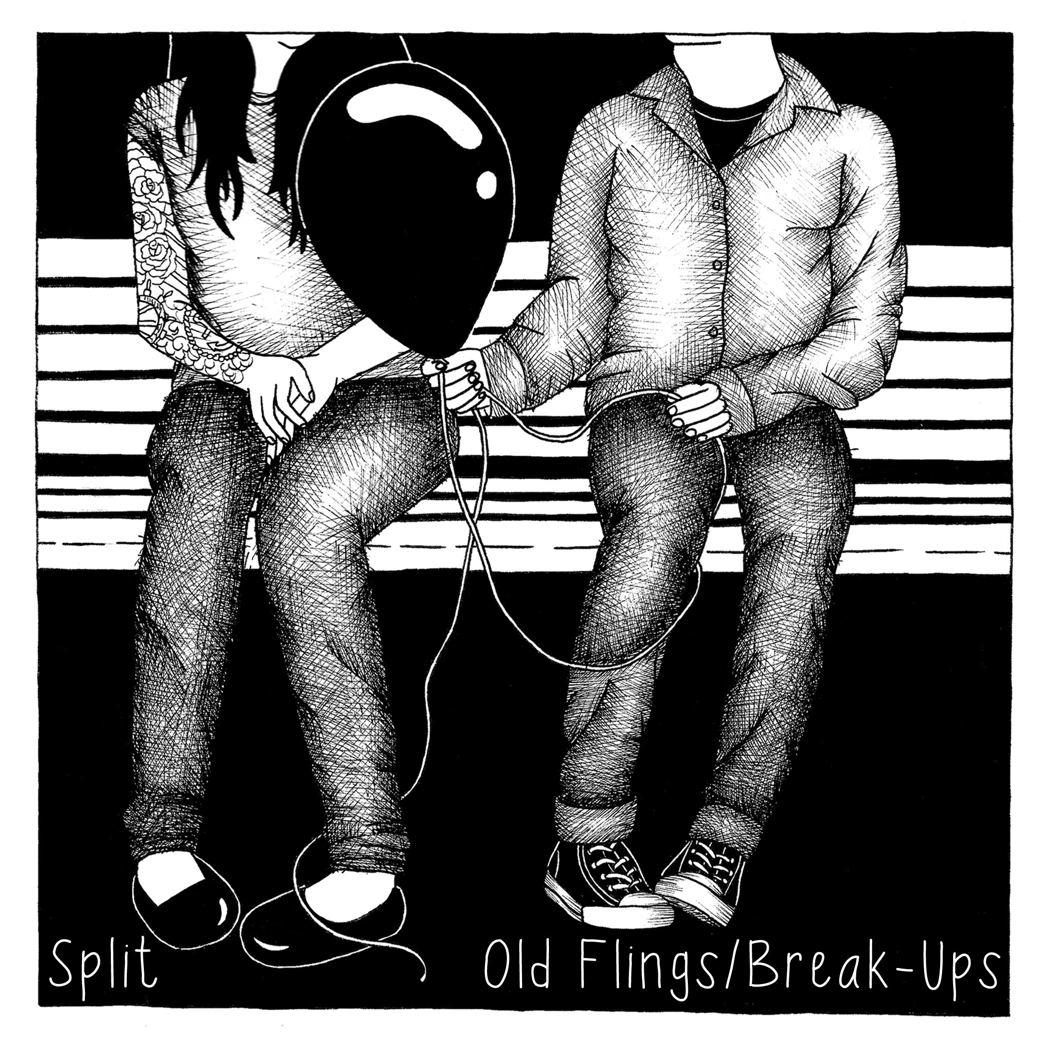 (image for) Old Flings / Break-Ups - Split 7"