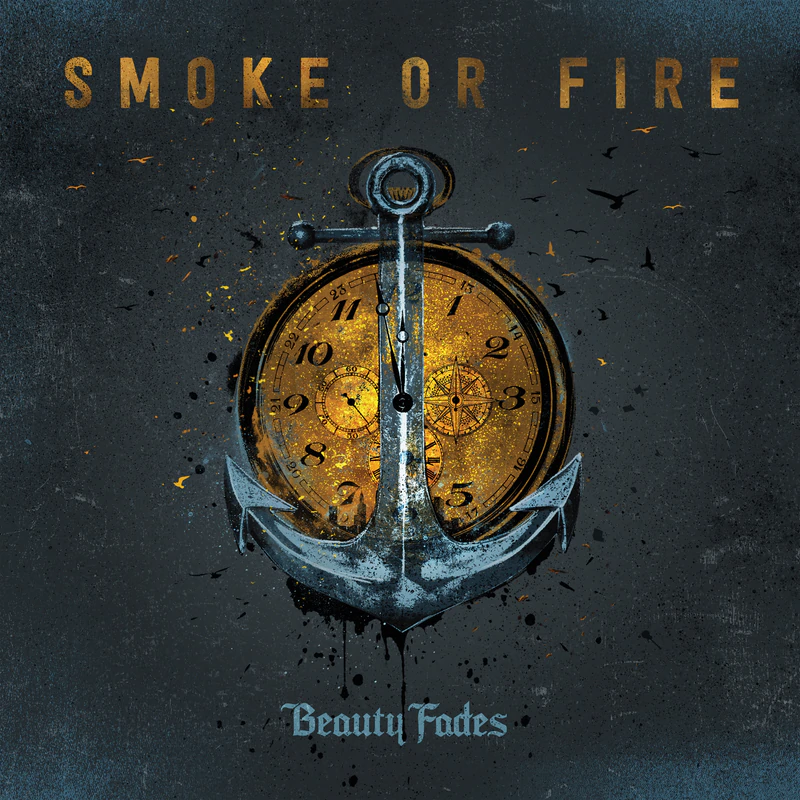 (image for) Smoke Or Fire - Beauty Fades LP (aqua)
