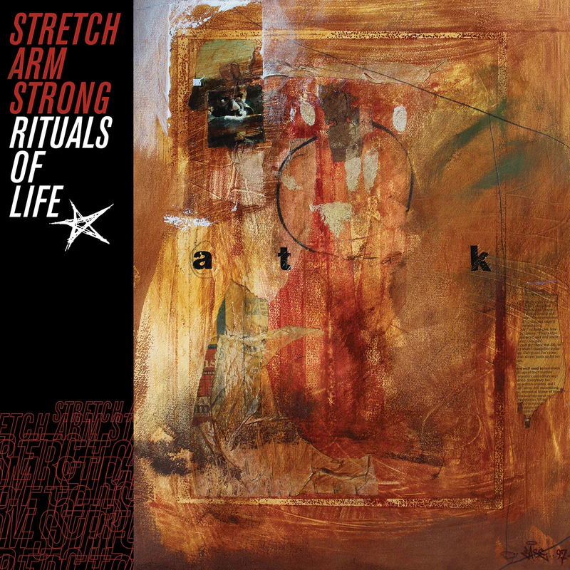 (image for) Stretch Arm Strong - Rituals Of Life LP w/zine (half black/red)