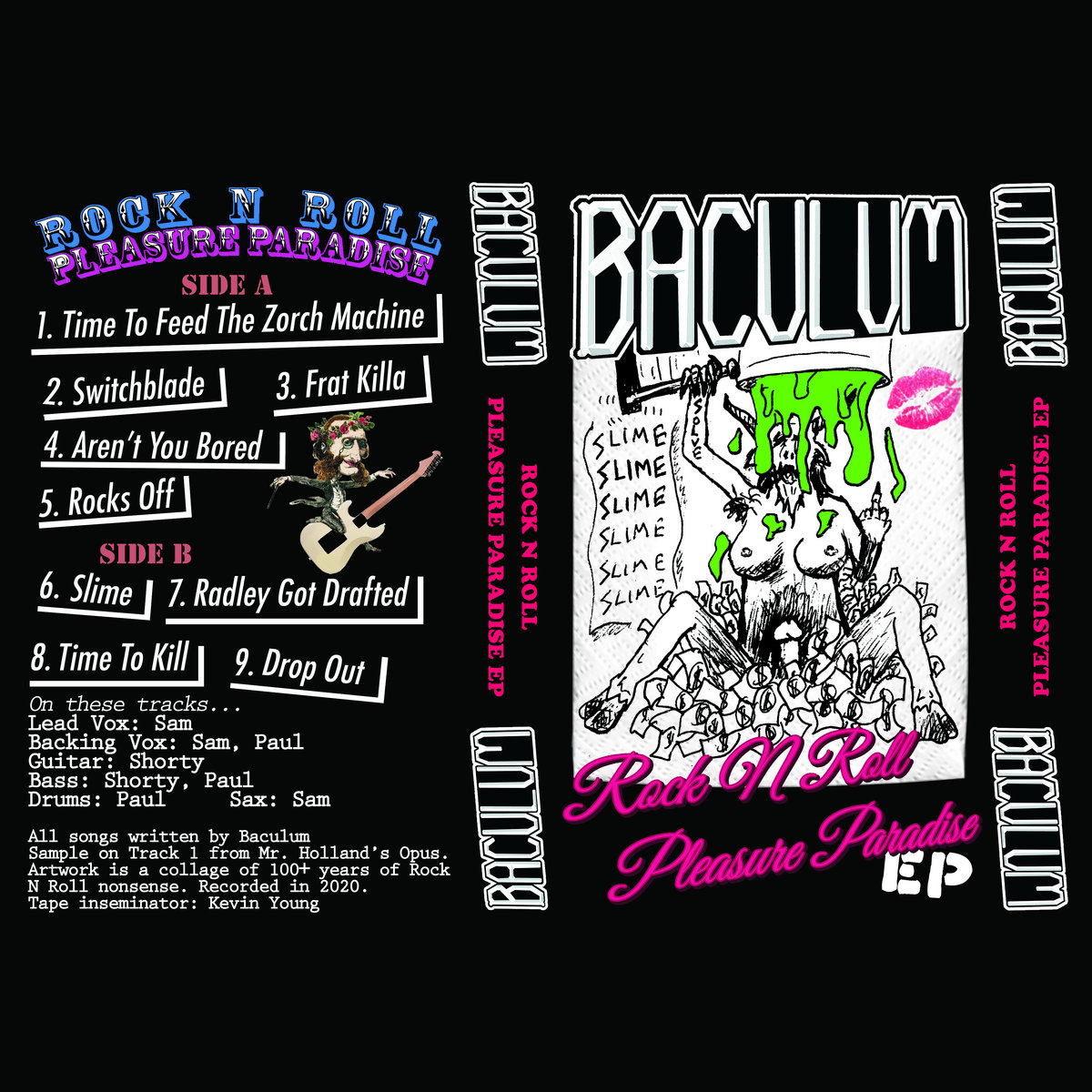 Baculum - Rock N Roll Pleasure Paradise Cass