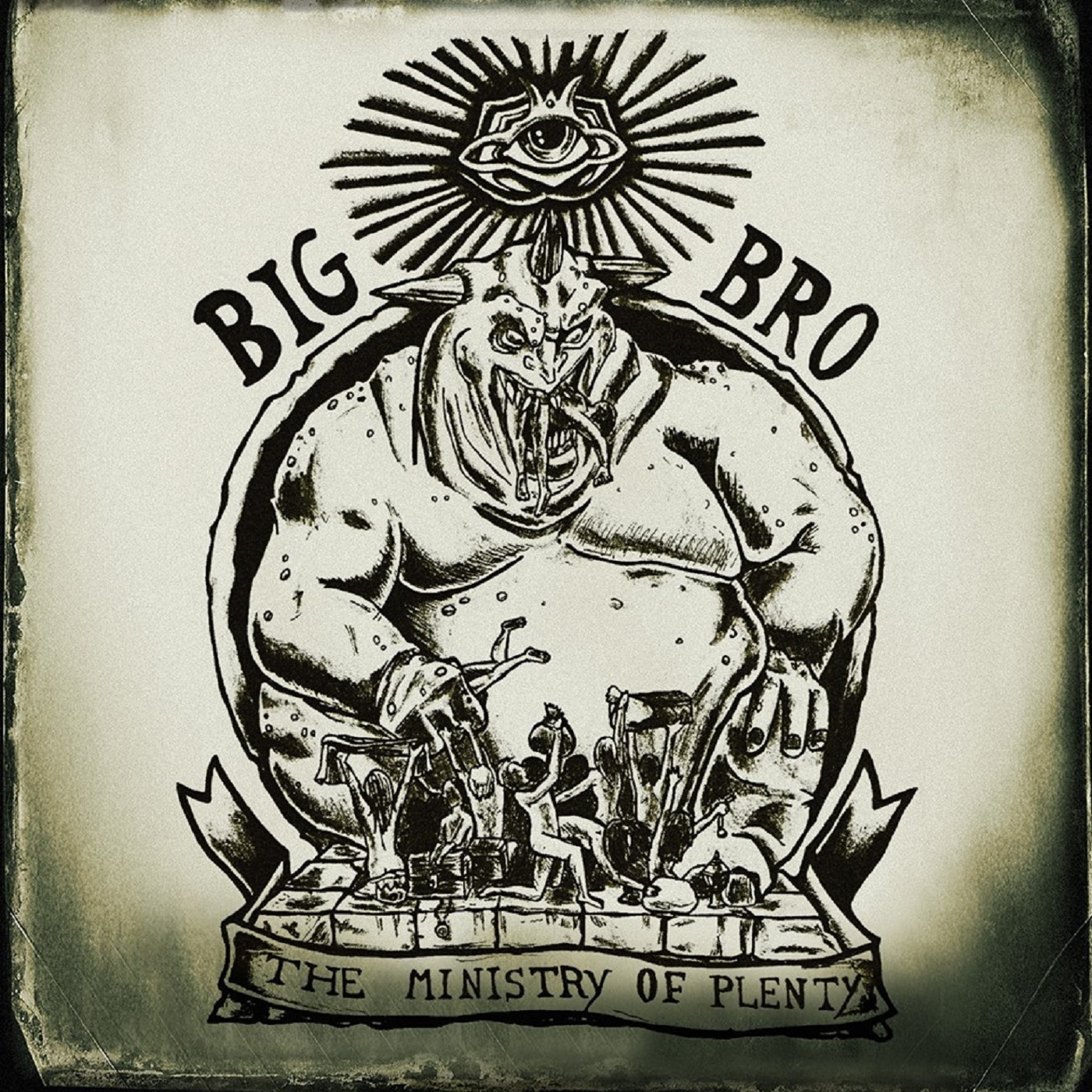 (image for) Big Bro - The Ministry Of Plenty Cass. - Click Image to Close