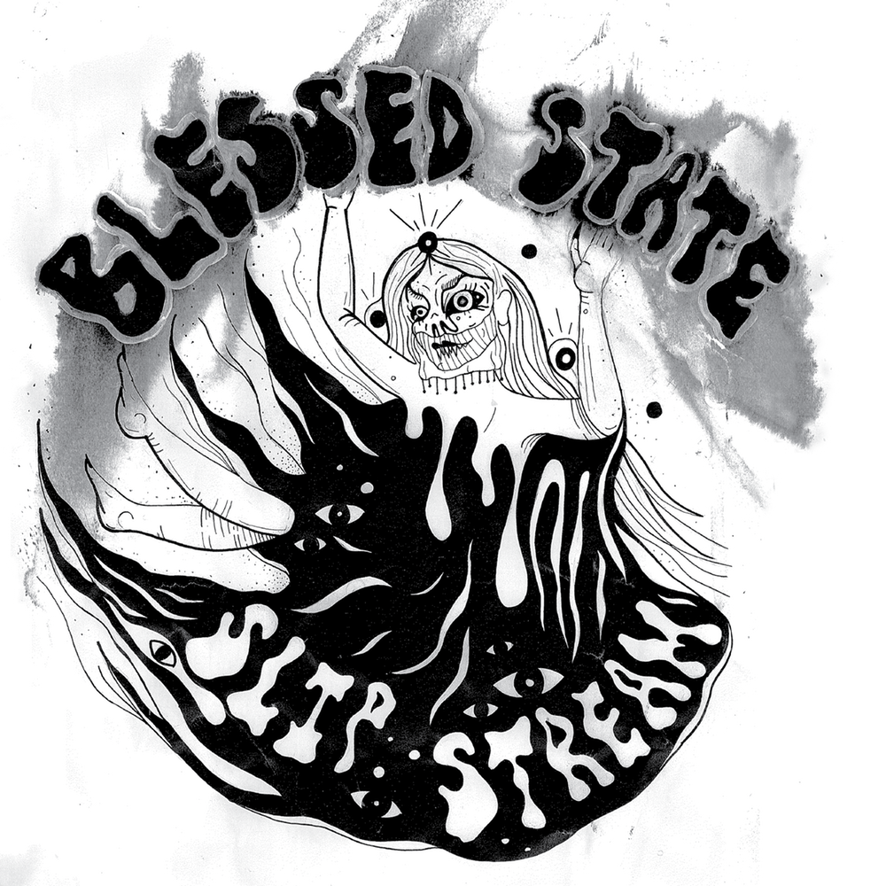 (image for) Blessed State - Slip Stream 7" (white vinyl)