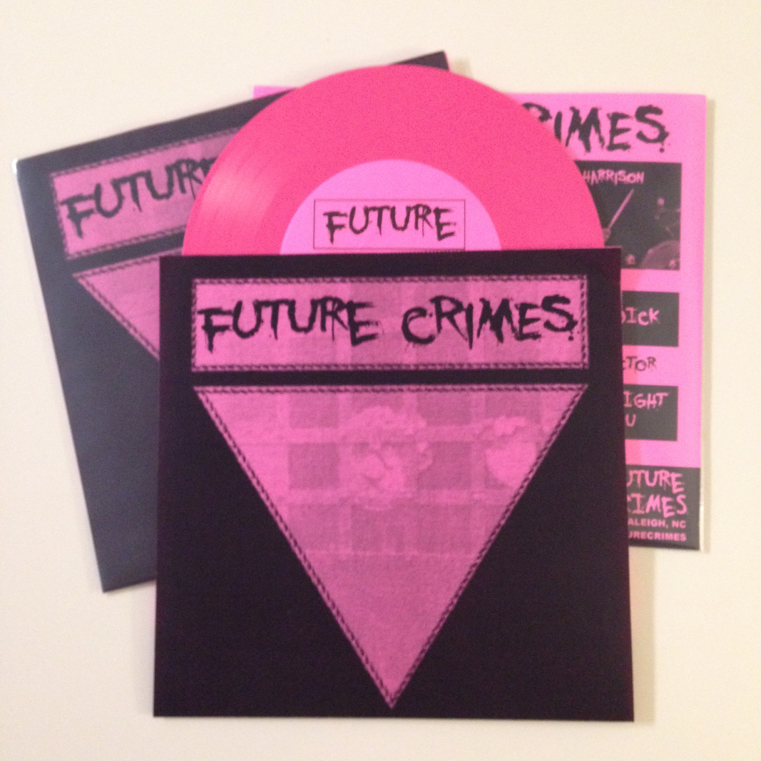 (image for) Future Crimes 7" (pink vinyl)